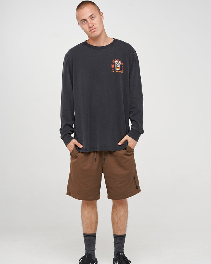 Sweat-shirt à col rond avec mo - Streetwear Brand Vintage avis et prix
